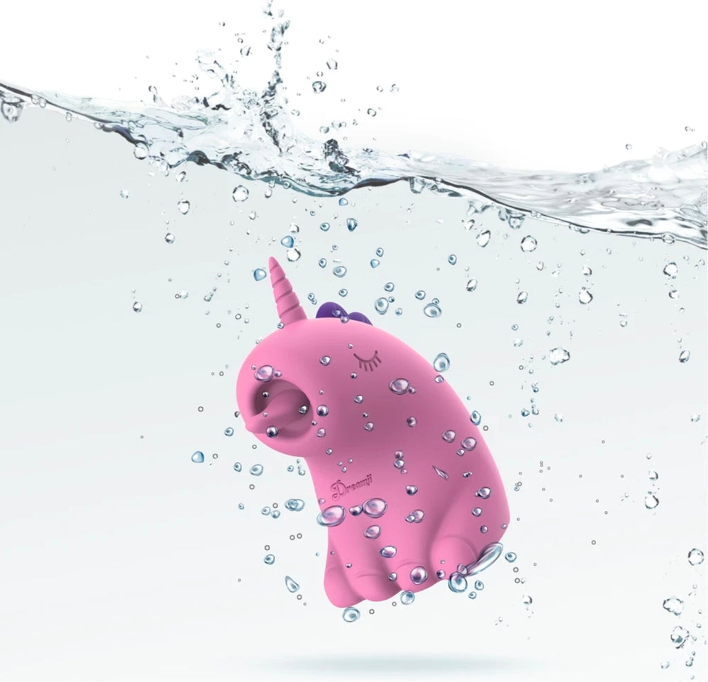 Dreamii Licks Unicorn Licking Stimulator – 10 Modes, USB Rechargeable, Pink