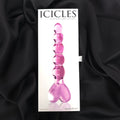 Icicles No. 43 Glass Massager – Hand-Blown, Borosilicate, Pink