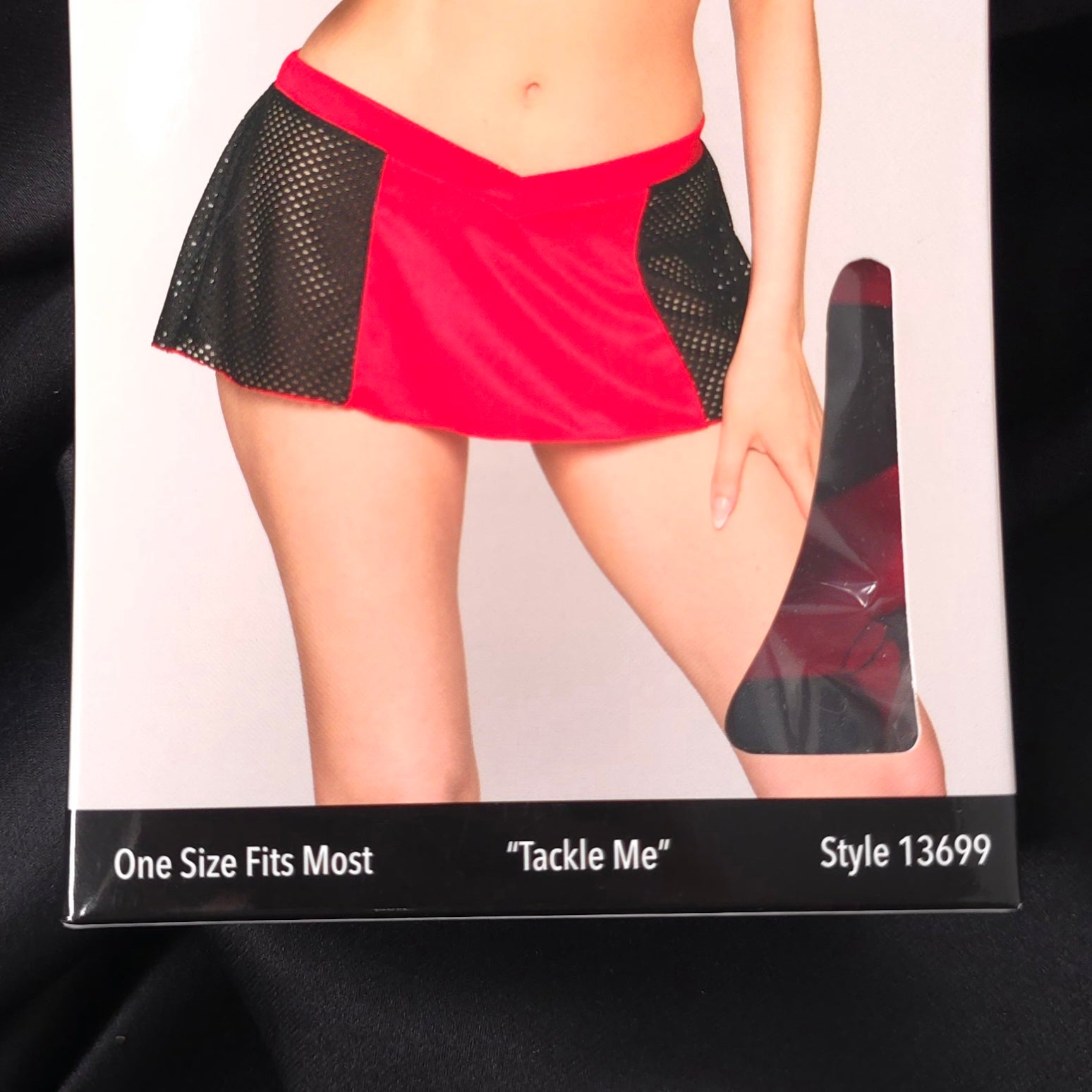 “Dreamgirl Tackle Me Cheerleader 2-Piece Crop Top & Mini Skirt Costume Set”