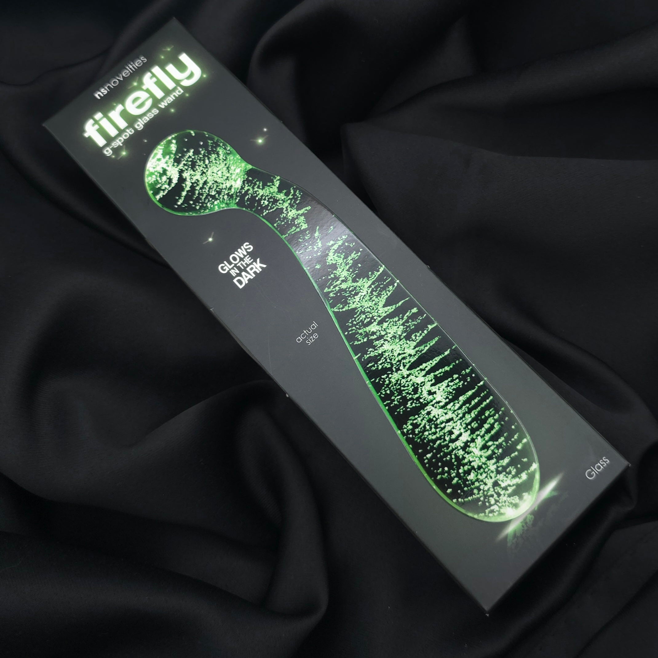 Firefly Glow-in-the-Dark G-Spot Glass Wand – NS Novelties