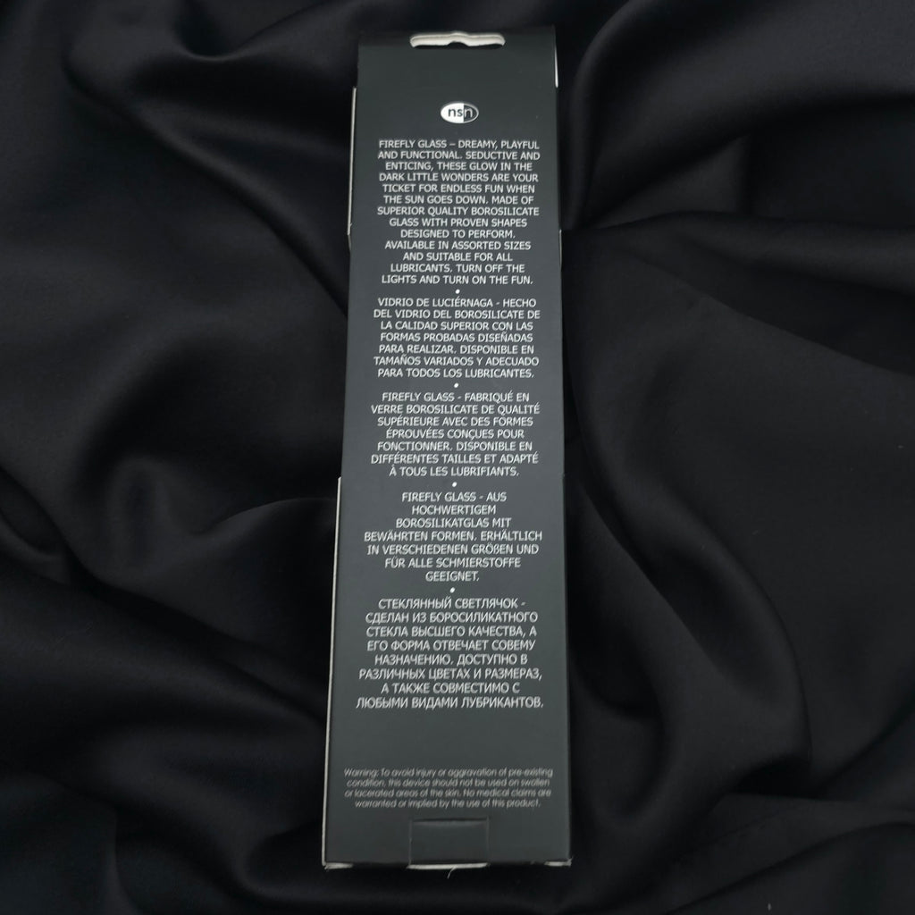 Firefly Glow-in-the-Dark G-Spot Glass Wand – NS Novelties