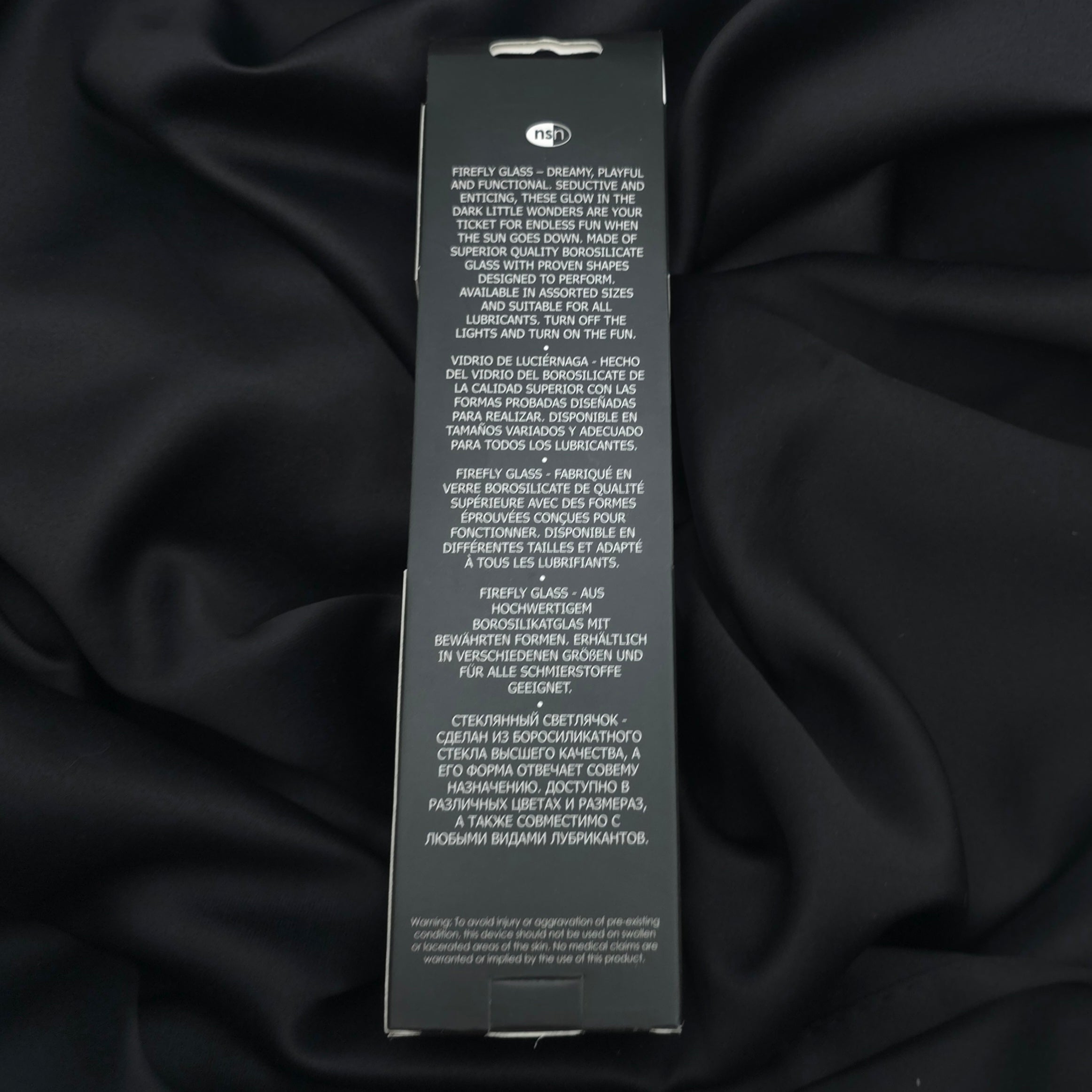 Firefly Glow-in-the-Dark G-Spot Glass Wand – NS Novelties